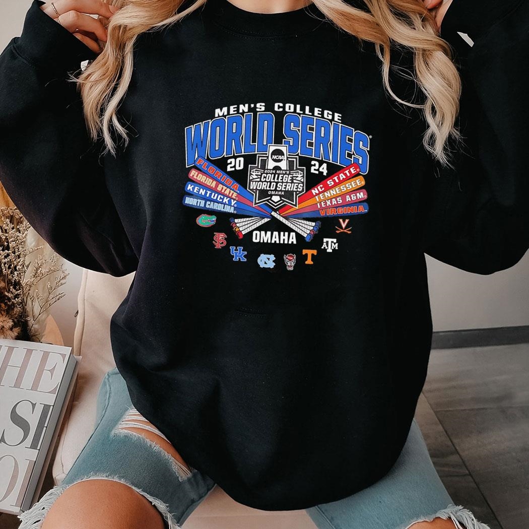 Ncaa Mens College World Series Baseball Omaha 2024 Hoodie