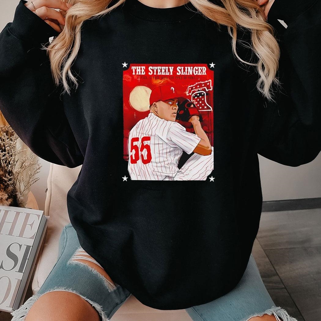 Ranger Suarez The Steely Slinger Philadelphia Phillies Shirt Hoodie