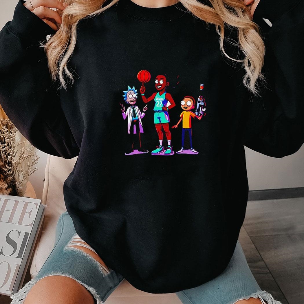 Rick And Morty Wnba Shirt Hoodie
