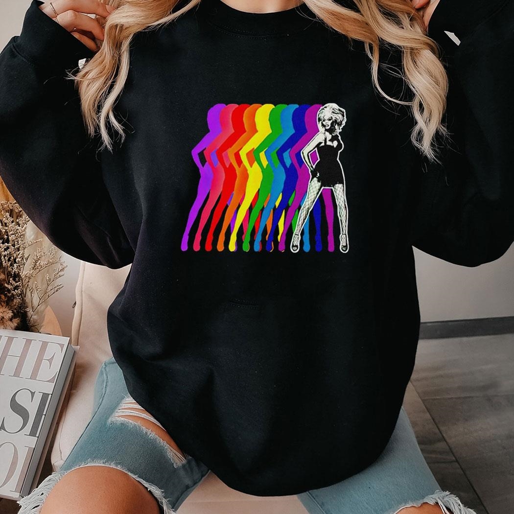 Rupaul Pride Shadow Tee Hoodie
