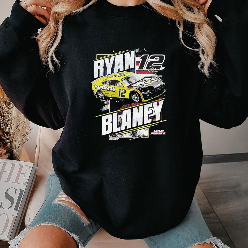 Ryan Blaney Team Penske Patriotic Shirt Hoodie