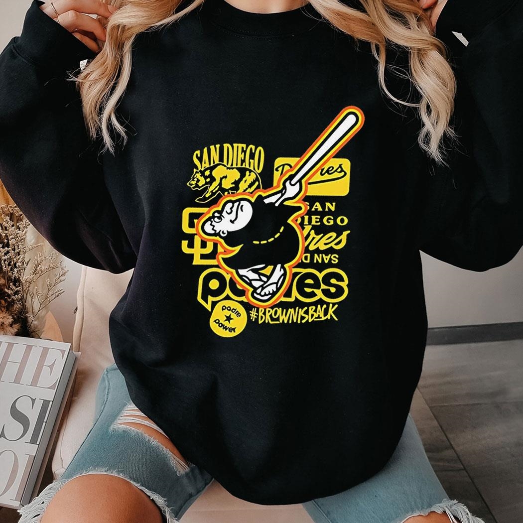 San Diego Padres Brown Is Back Hoodie