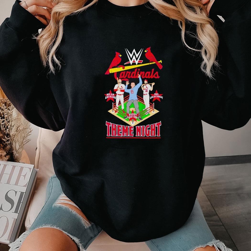 St Louis Cardinals Wwe Theme Night Shirt Hoodie