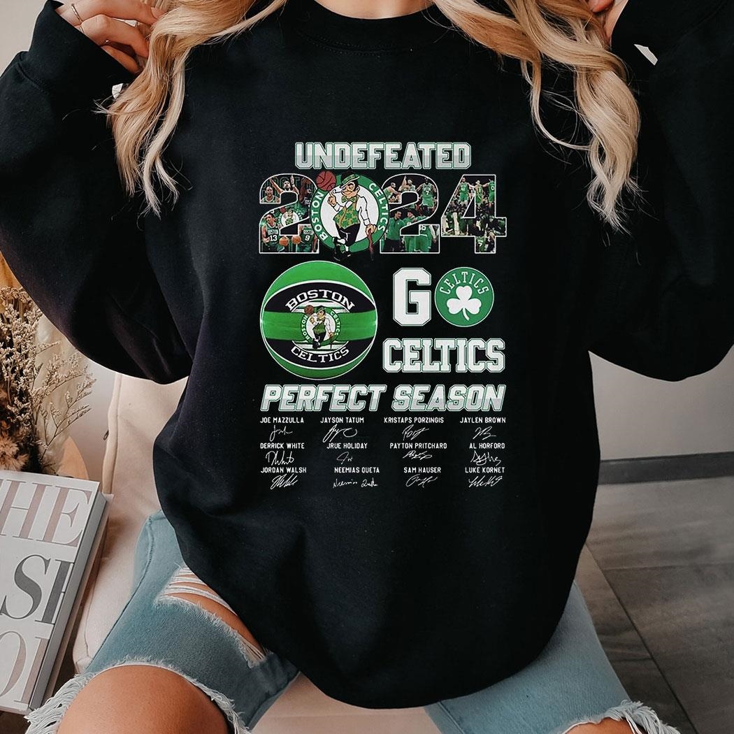 Undefeated 2024 Boston Celtics Perfect Season Shirt Undefeated 2024 Boston Celtics Perfect Season Shirt
