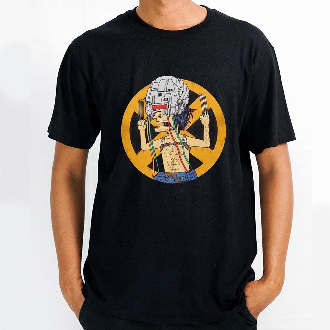 A Mashup Of Weapon X And Cornholio Shirt