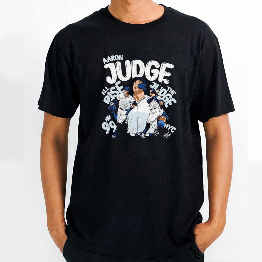 Aaron Judge All Rise The Judge New York Yankees Baseball Shirt Hoodie
