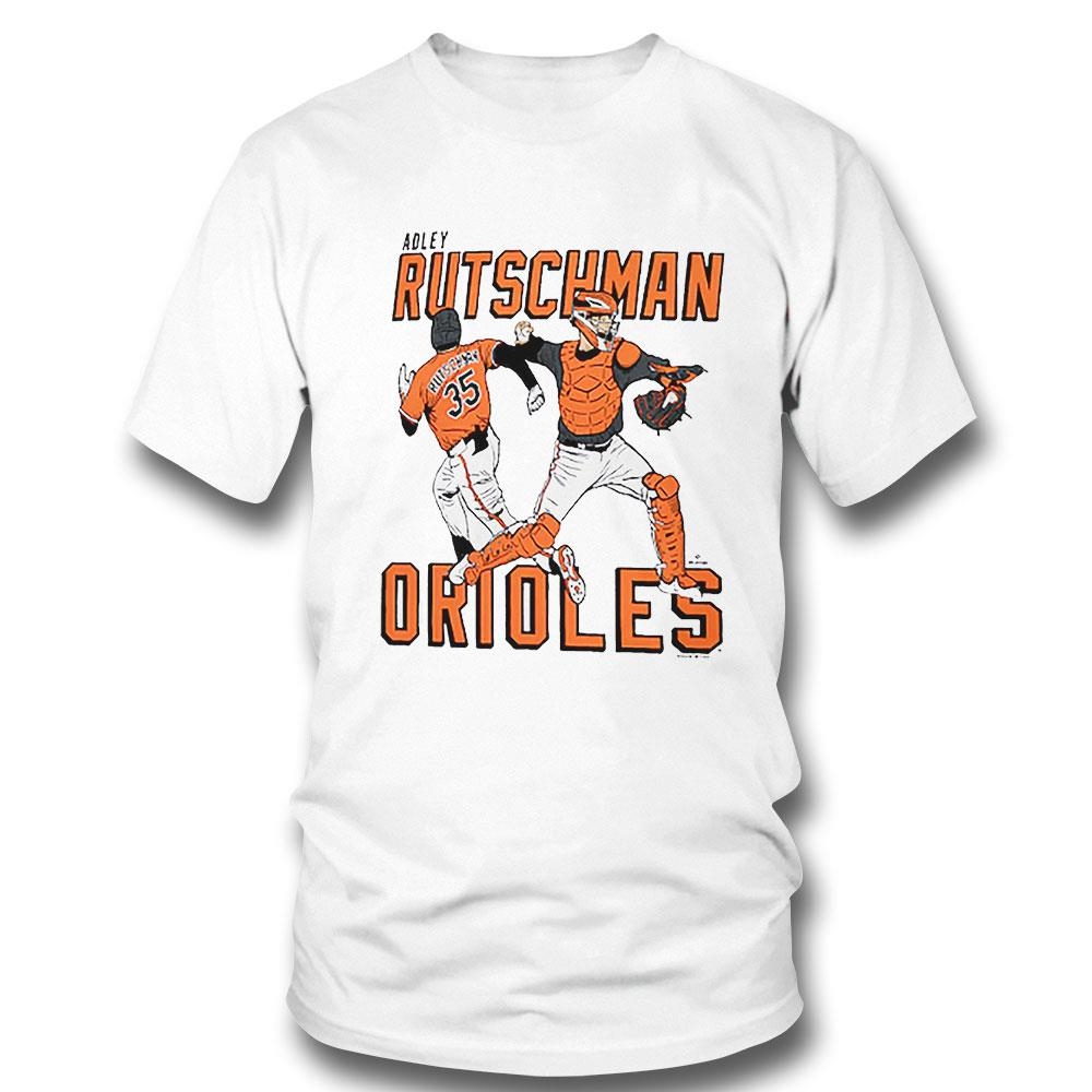 Adley Rutschman Baltimore Orioles Homage Caricature Player Shirt
