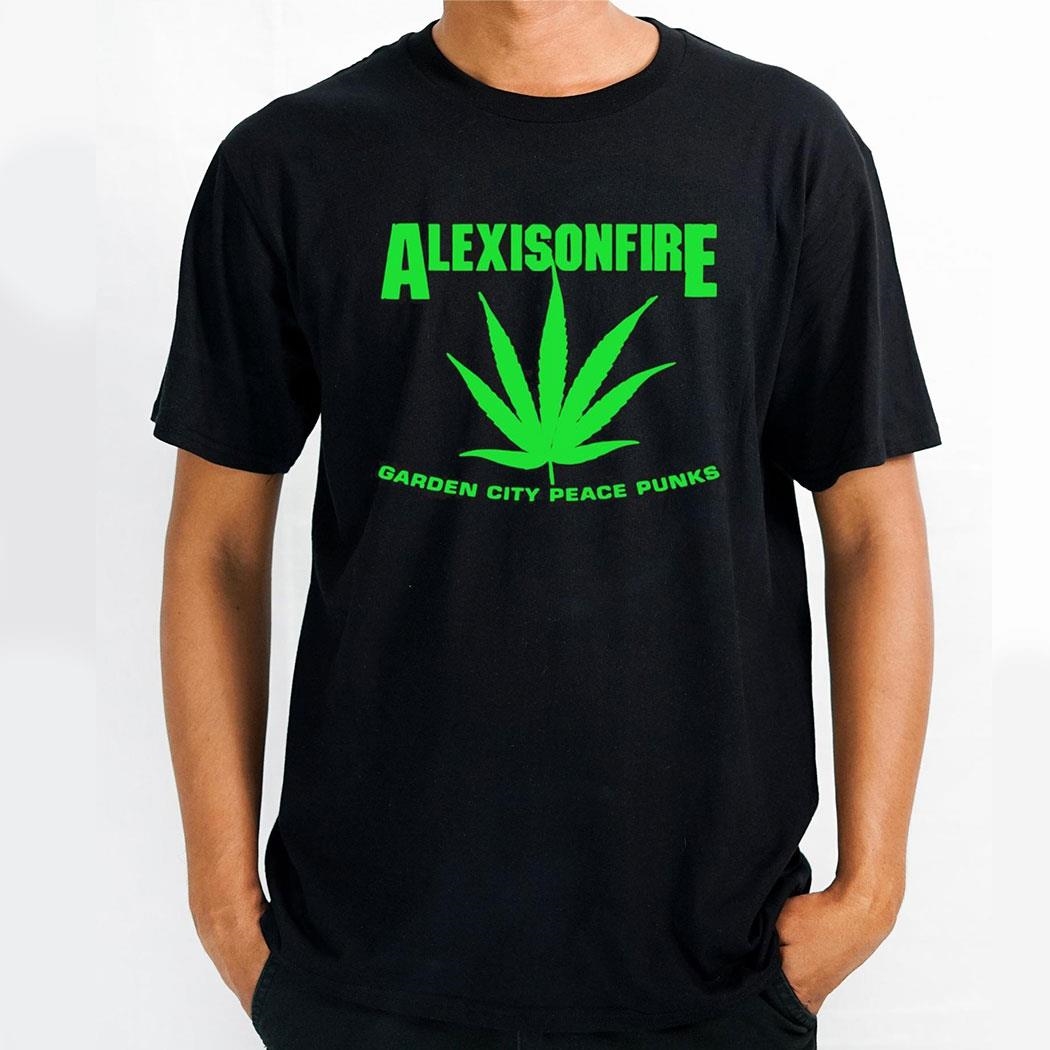 Alexisonfire Garden City Peace Punks Logo Shirt