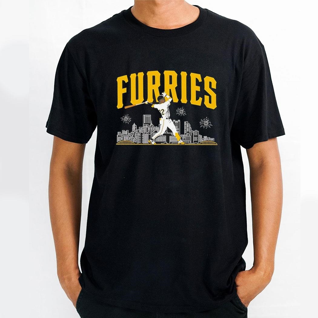 Andrew Mccutchen Furries Pittsburgh Pirates Baseball Cartoon Shirt