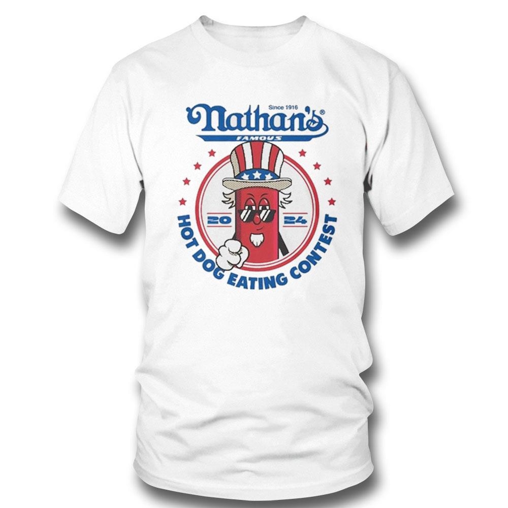 Badlands Booker Wearing 2024 Hot Dog Eating Contest Shirt