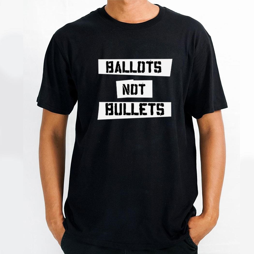 Ballots Not Bullets Pro Trump Shirt