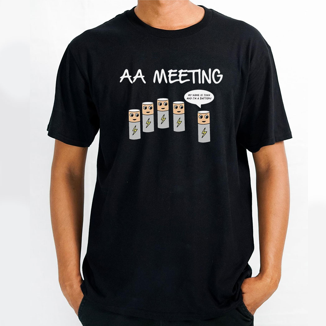 Battery Aa Meeting Art Shirt Hoodie