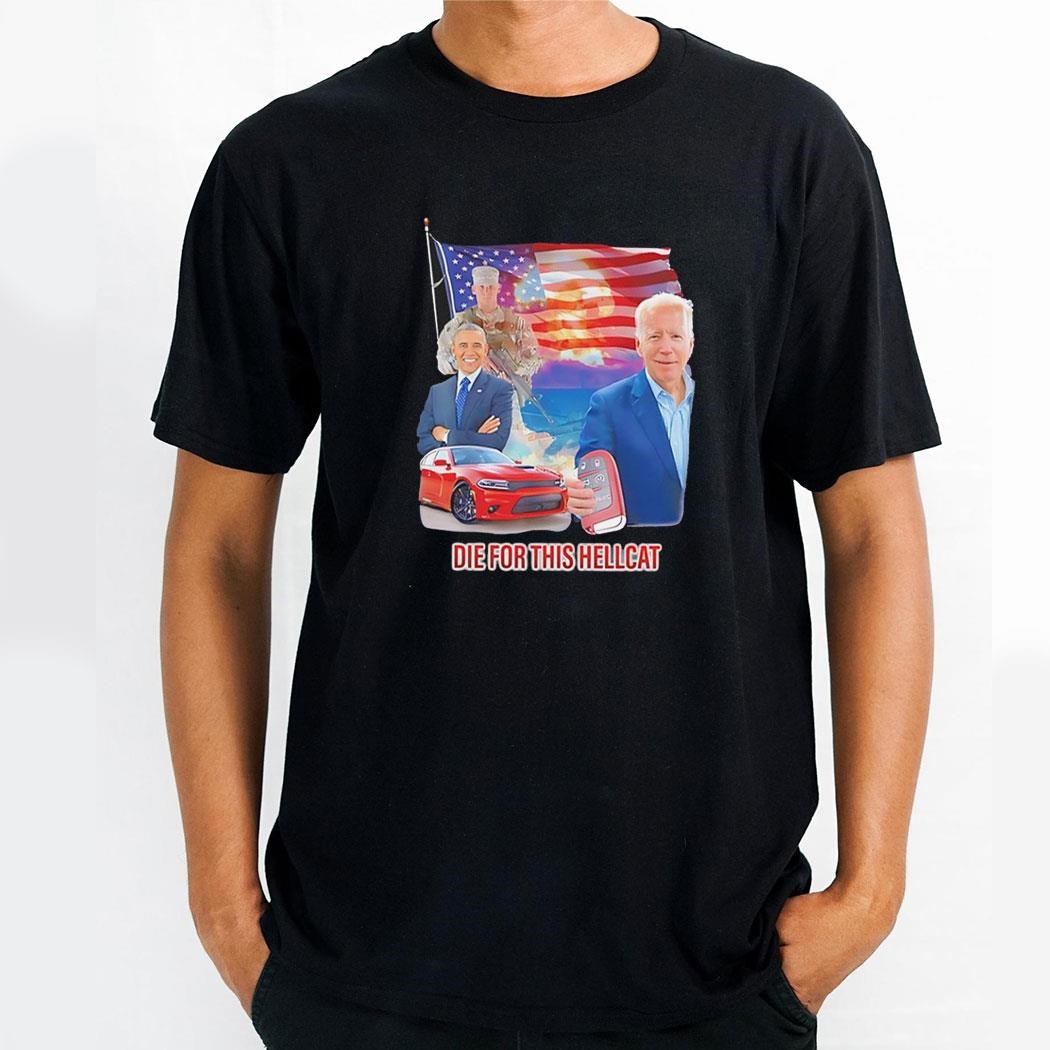 Biden Die For This Hellcat Usa Flag Shirt