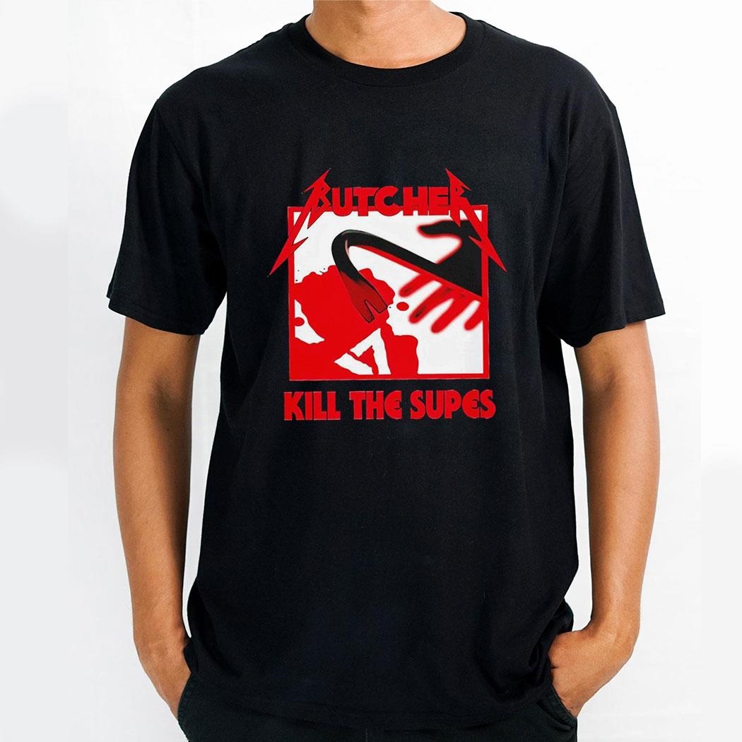 Billy Butcher From The Boys Style Of A Metallica Album Shirt