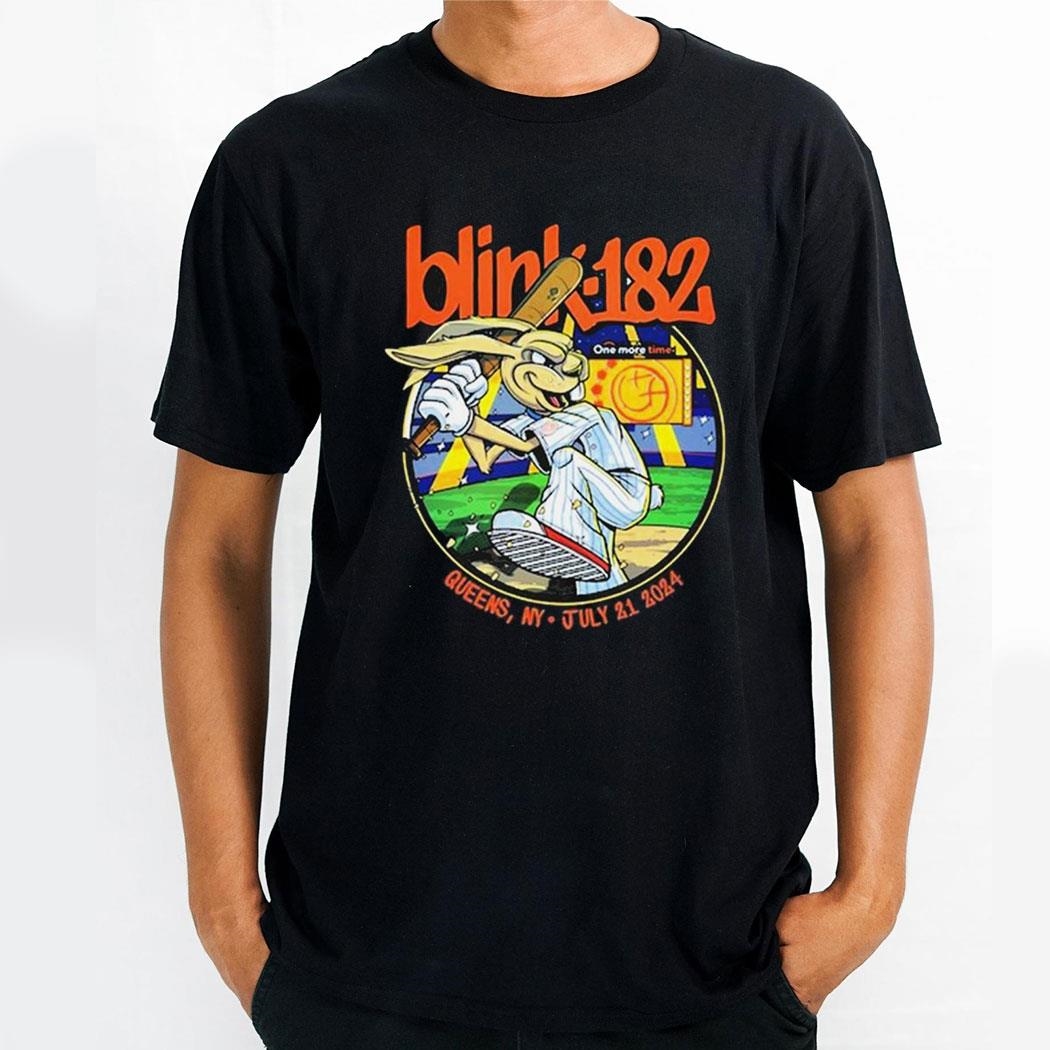 Blink 182 Queens Ny July 21 2024 Citi Field Event Shirt