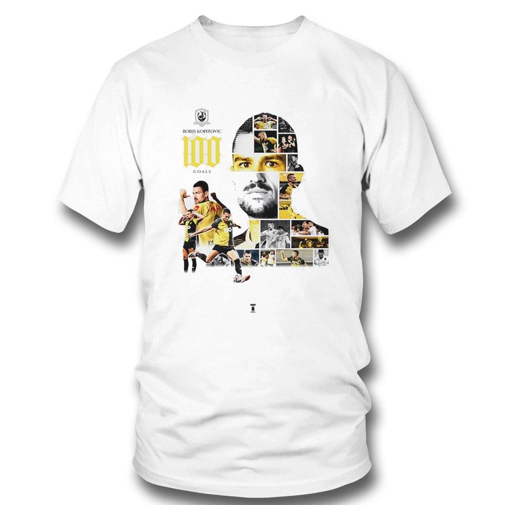 Boris Kopitovic 100 Goals Commemorative Shirt
