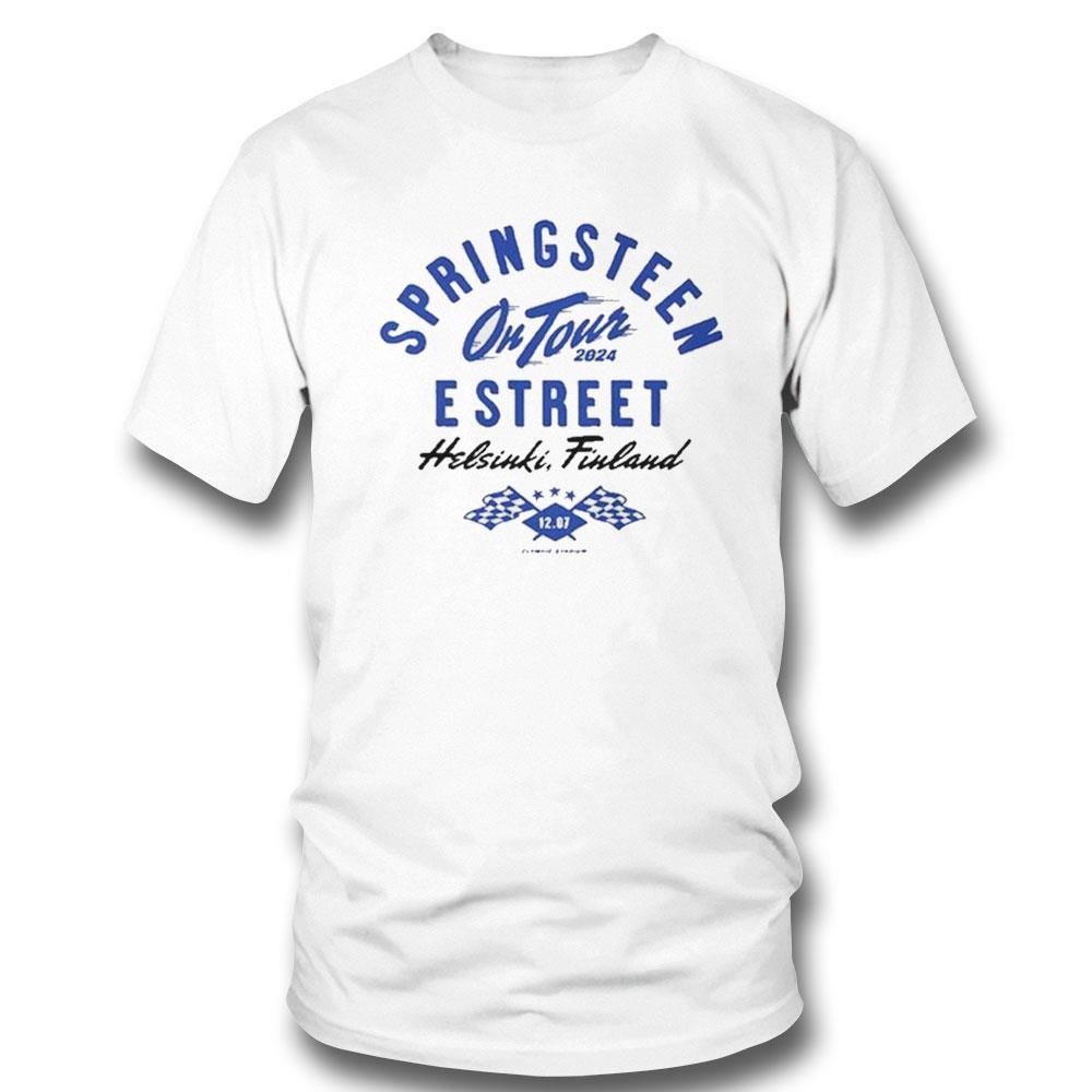 Bruce Springsteen And E Street Band July 12 2024 Olympia Stadium Helsinki Finland Shirt