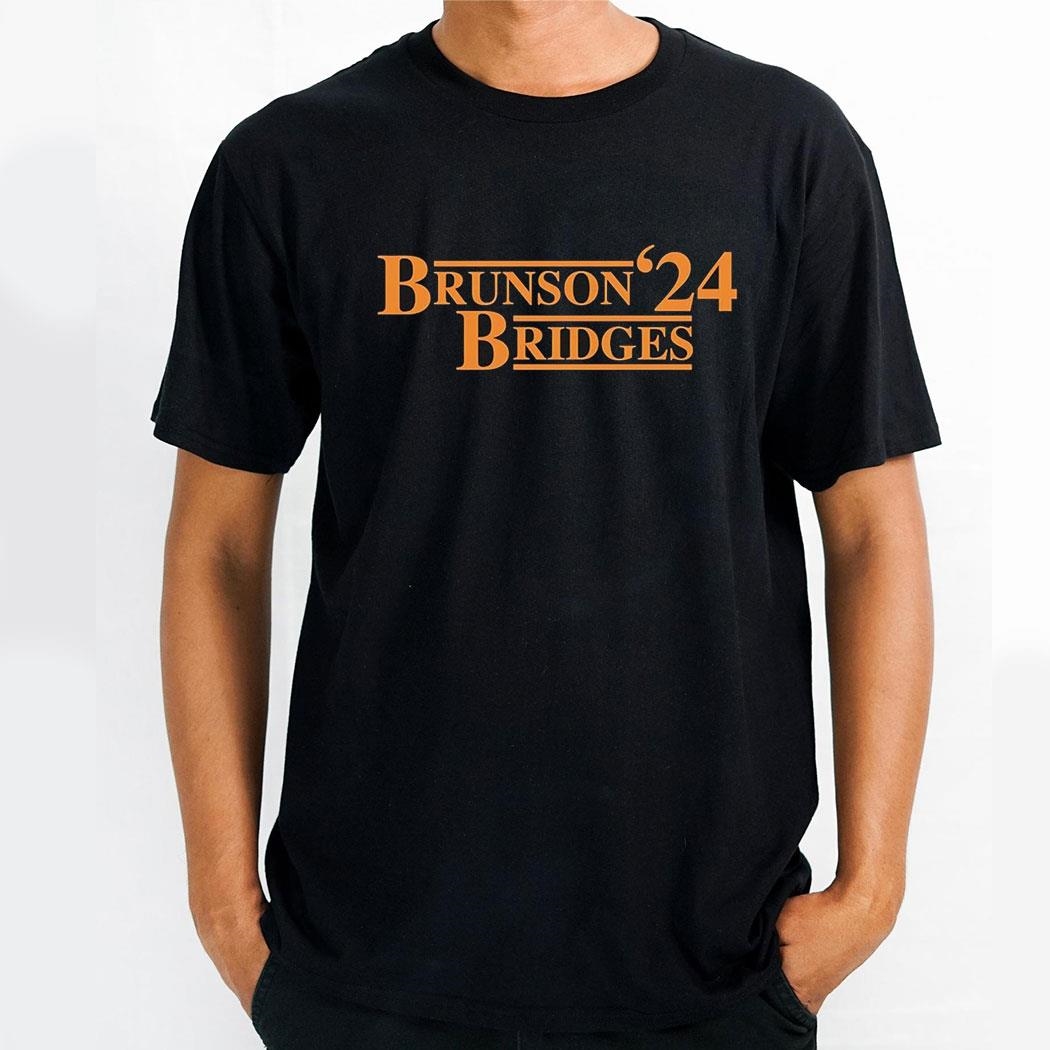 Brunson And Bridges For President 2024 Shirt