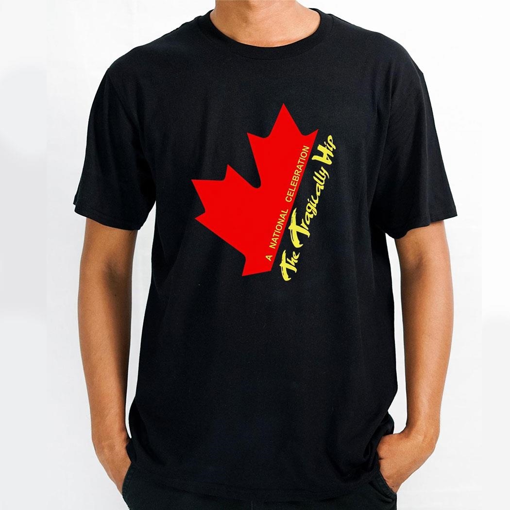 Canada The Tragically Hip A National Celebration Cbc Olympics Shirt