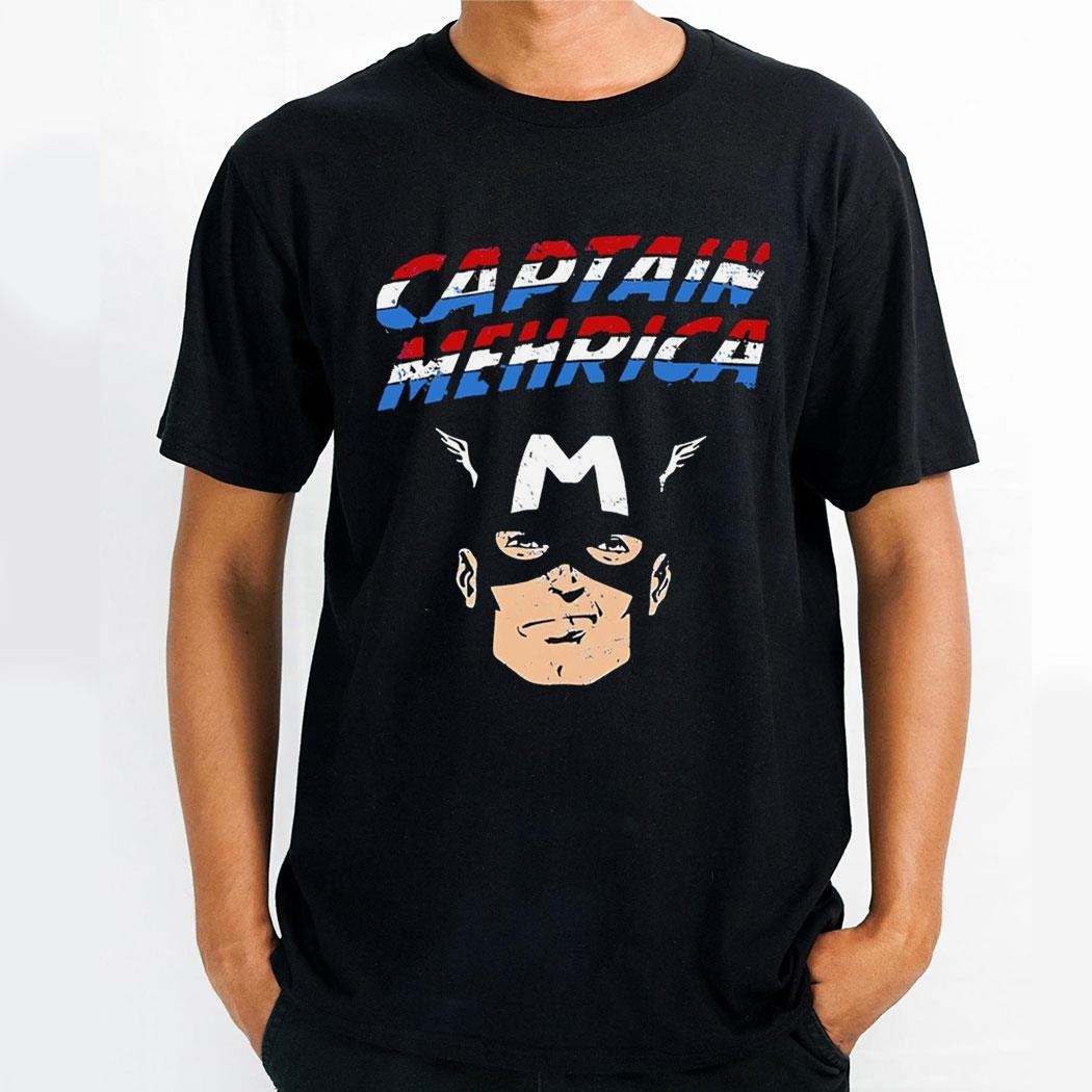 Captain Mehrica Meh An Ambivalent Super Hero Shirt