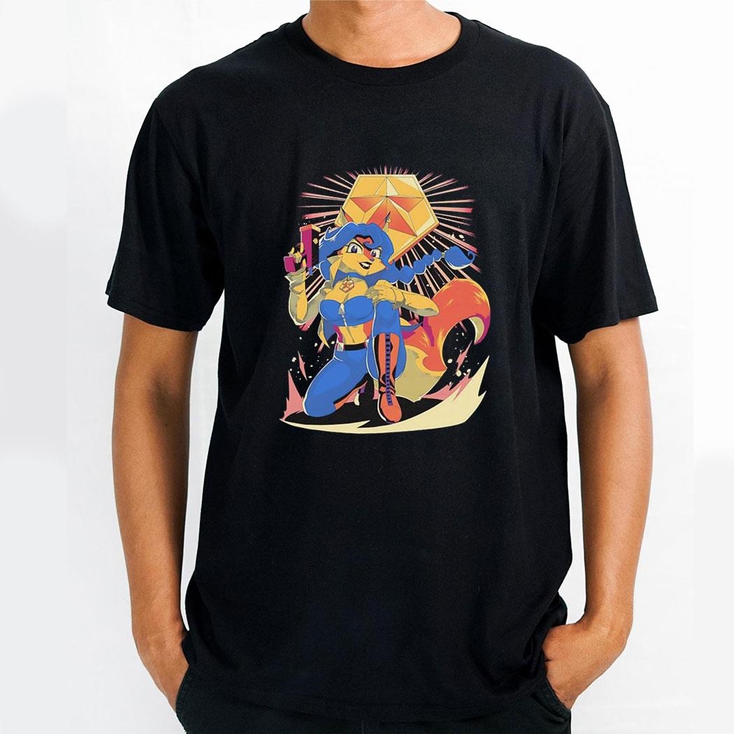 Carmelita Fox Sly Cooper Games Hold It Shirt
