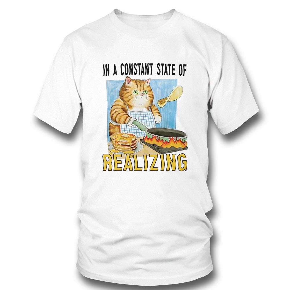 Cat Chef In A Constant State Of Realizing Art Shirt Hoodie