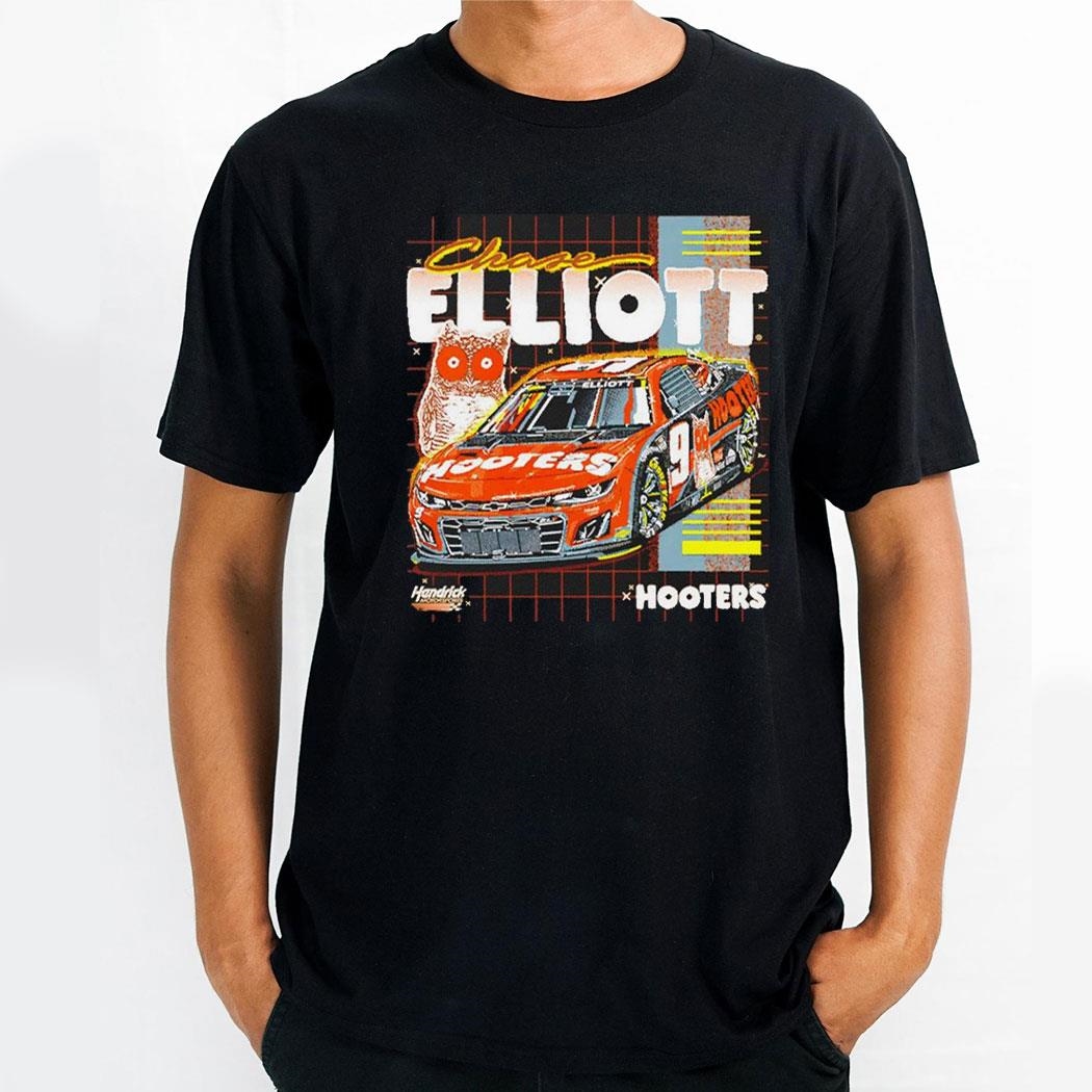 Chase Elliott Richard Childress Racing Team Collection Shirt Hoodie
