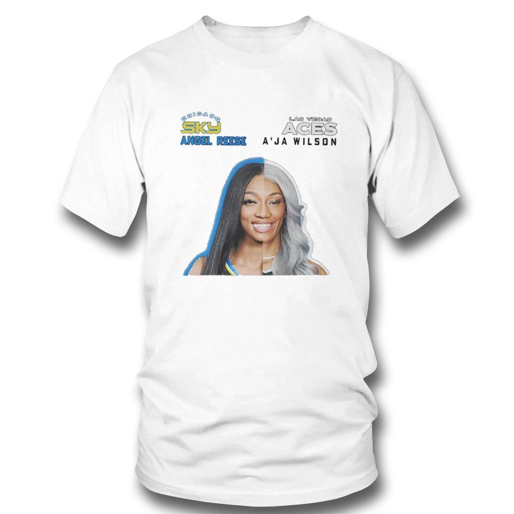 Chicago Sky Angel Reese Las Vegas Aces Aja Wilson Shirt Hoodie