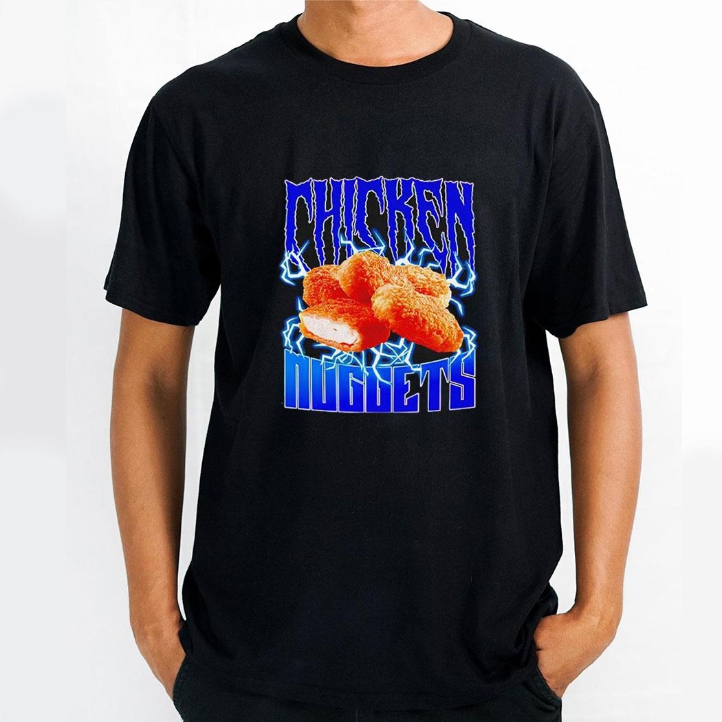 Chicken Nuggets Heavy Metal Shirt