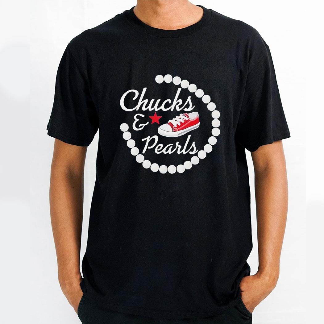Chucks And Pearls Star Shirt