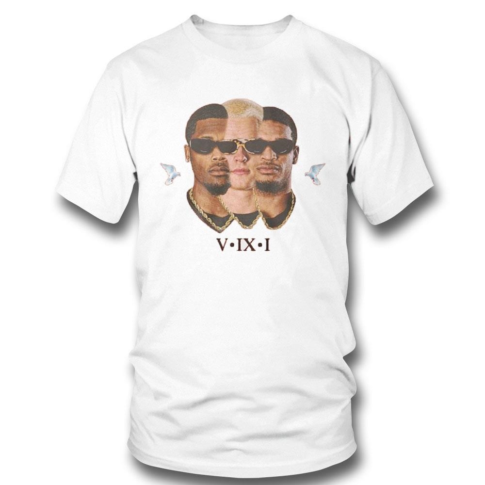 Cincinnati Bengals V Ix I Higgins And Joe Burrow Jamarr Chase Faces T Shirt