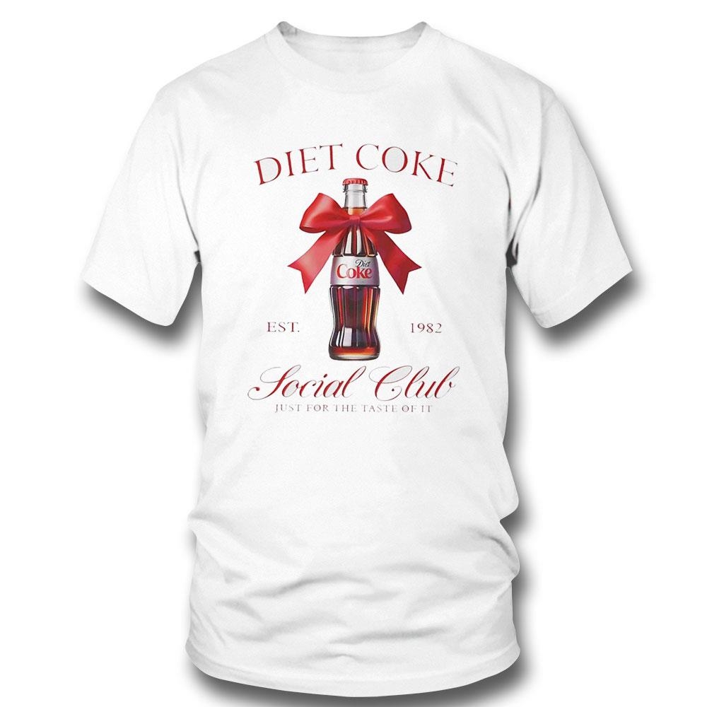 Coquette Diet Coke Social Club Just For The Taste Of It Logo Shirt Hoodie