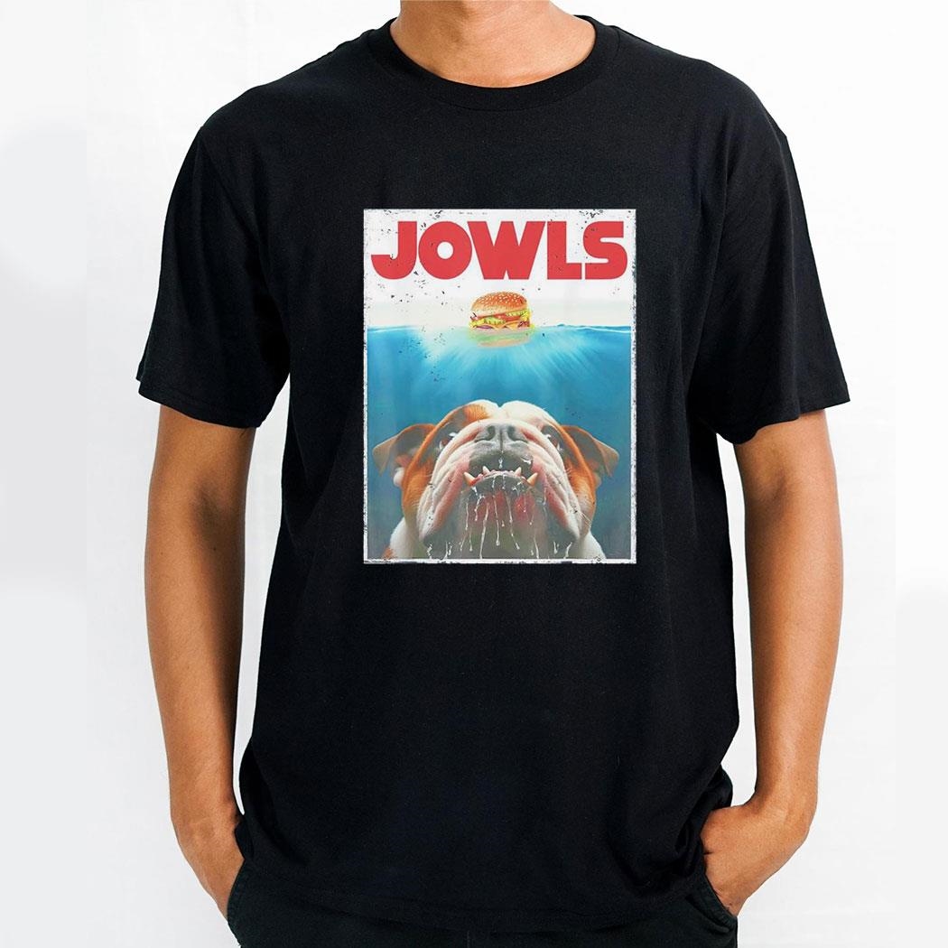 Dog With Hamburger Jowls Style Jaws Shirt