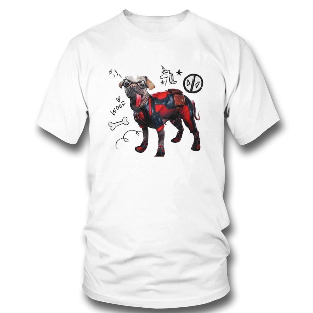 Dogpool Woof Little Unicorn Deadpool And Wolverine 2024 Shirt