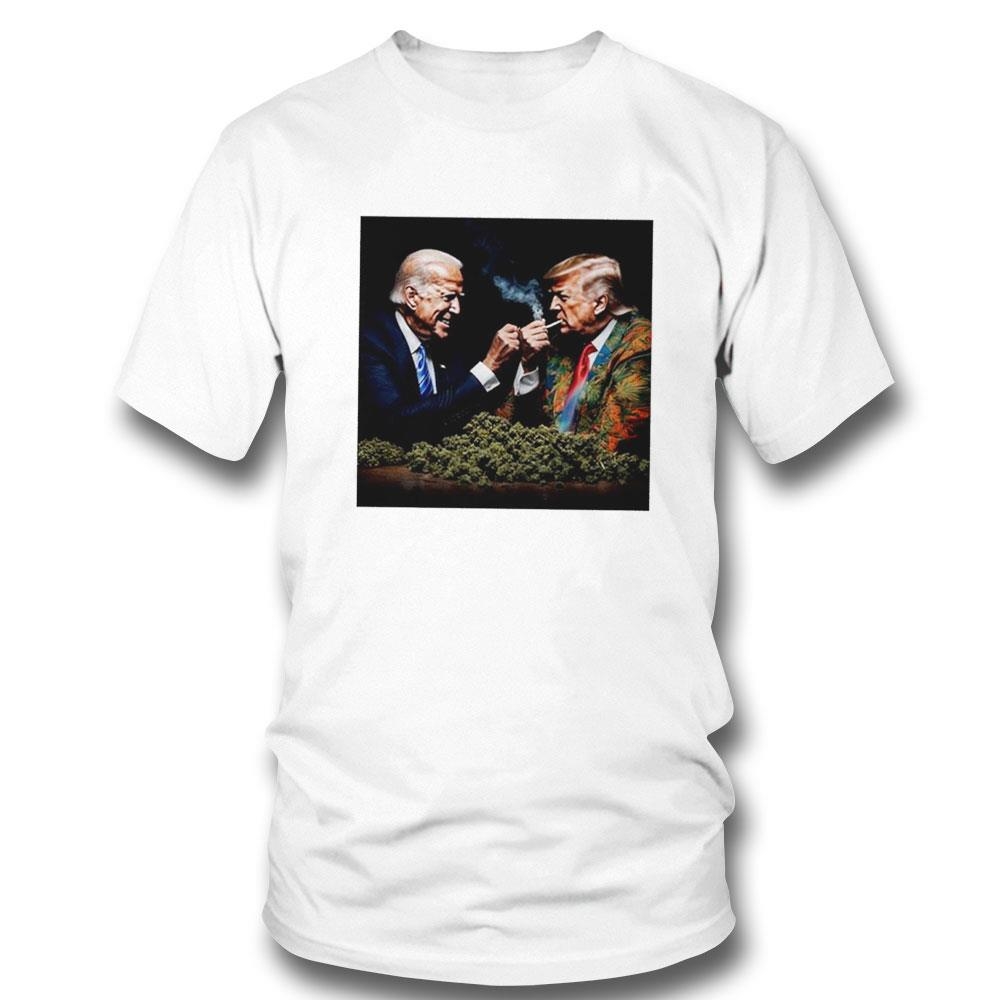 Donald Trump And Joe Biden Sharing A Joint Shirt Hoodie