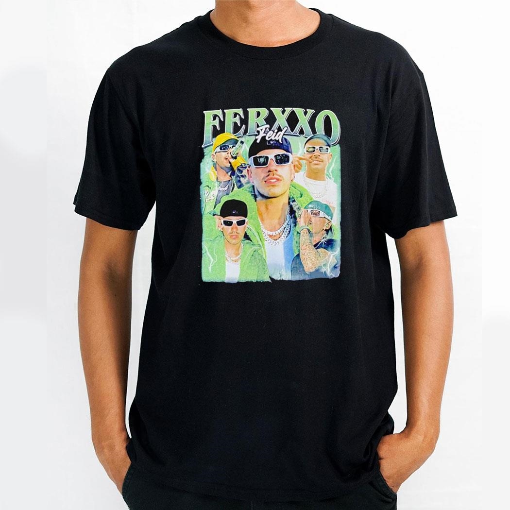 Ferxxo Feid Black Vintage Shirt Hoodie
