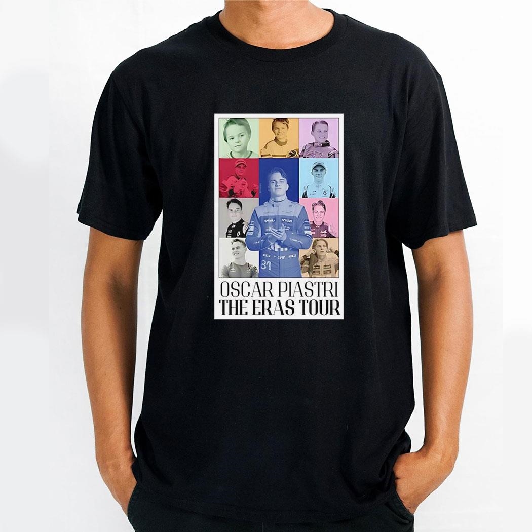 Formula 1 Oscar Piastri The Eras Tour 2024 Shirt