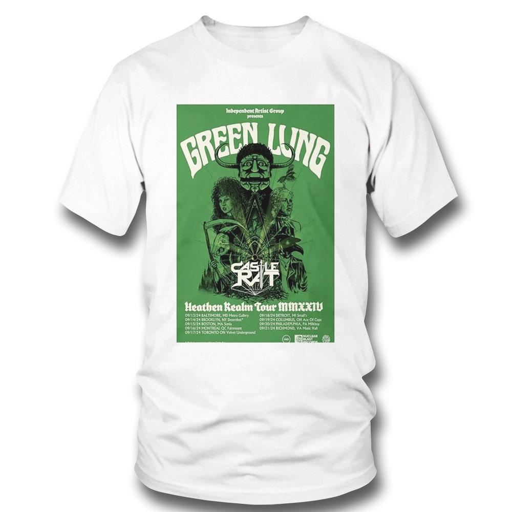 Green Lung Heathen Realm Tour September 13 21 2024 Shirt