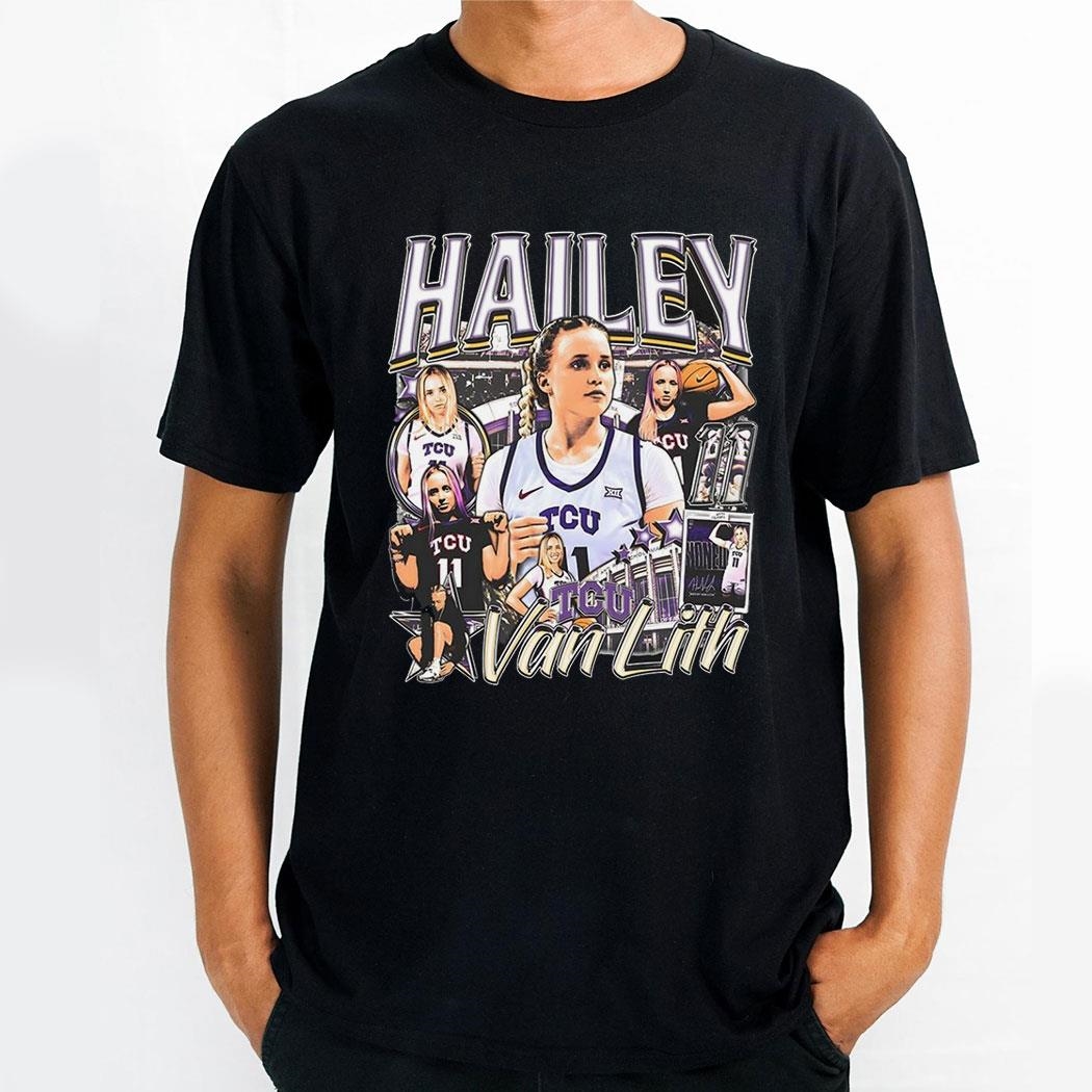 Hailey Van Lith Tcu Horned Frogs Basketball Shirt