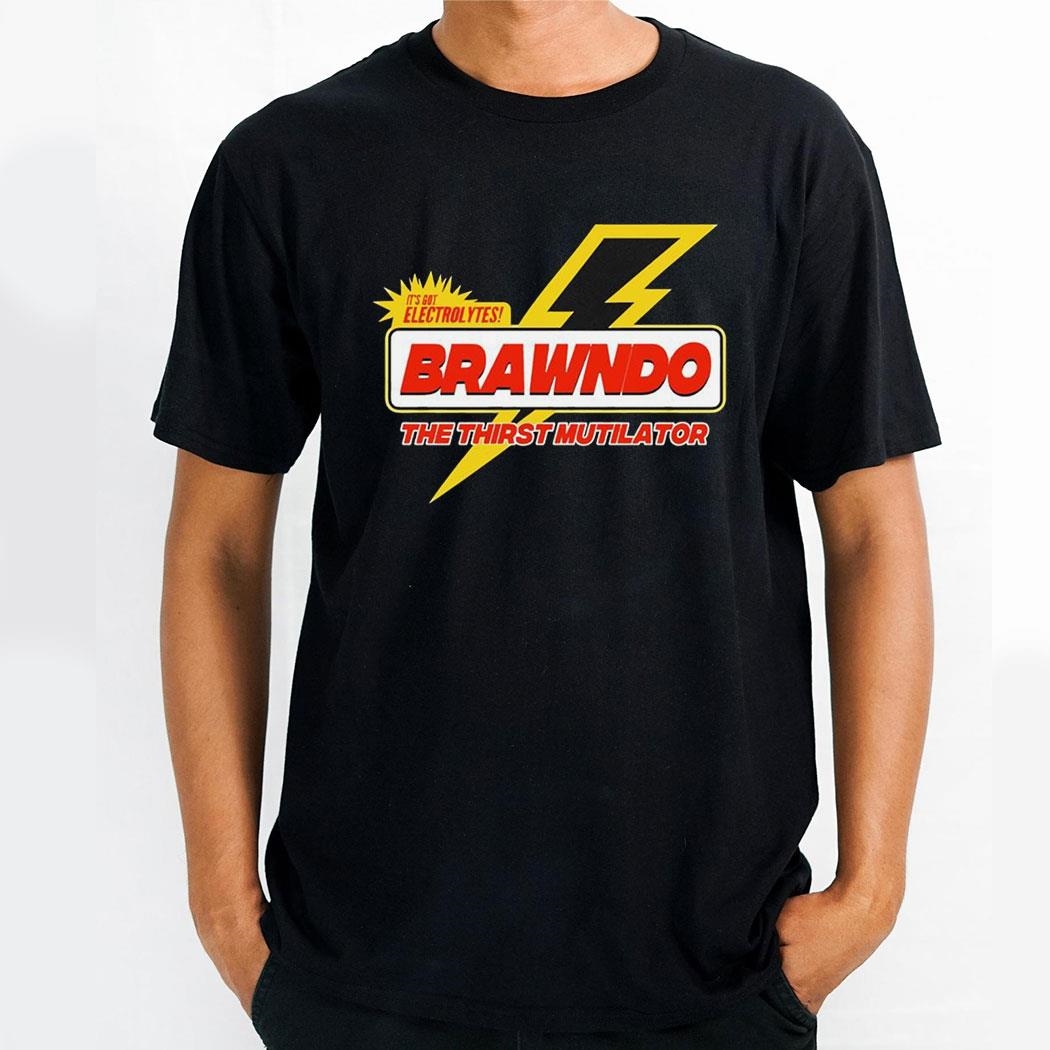Idiocracy Inspired Brawndo Logo Shirt