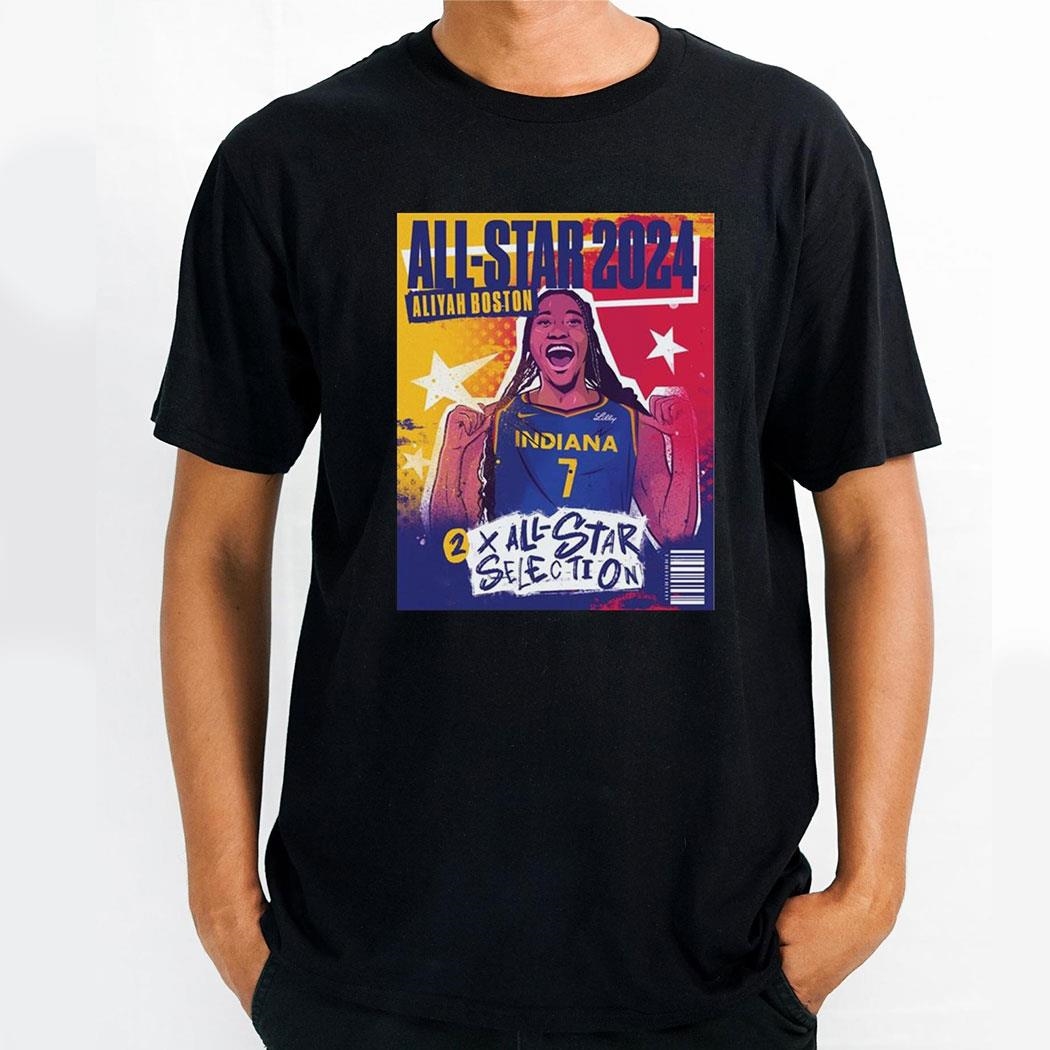 Indiana Fever Aliyah Boston All Star Selection 2024 Shirt Indiana Fever Aliyah Boston All Star Selection 2024 Shirt