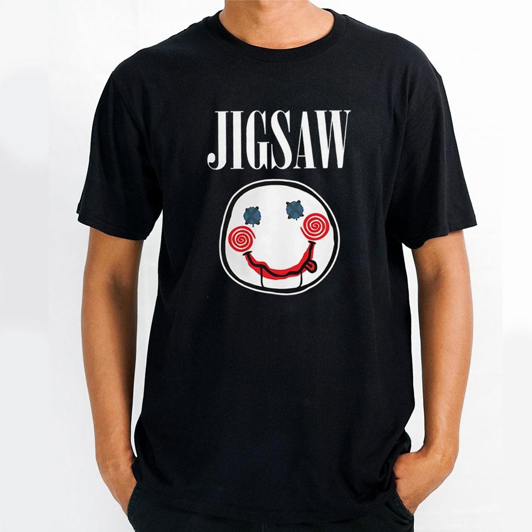 Jigsaw Saw Movies And Nirvana Shirt Hoodie