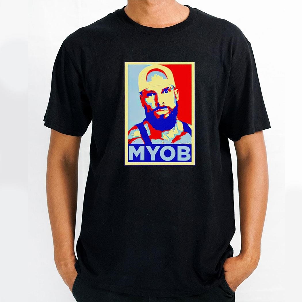 Joey Swoll Myob Vintage Shirthoodie