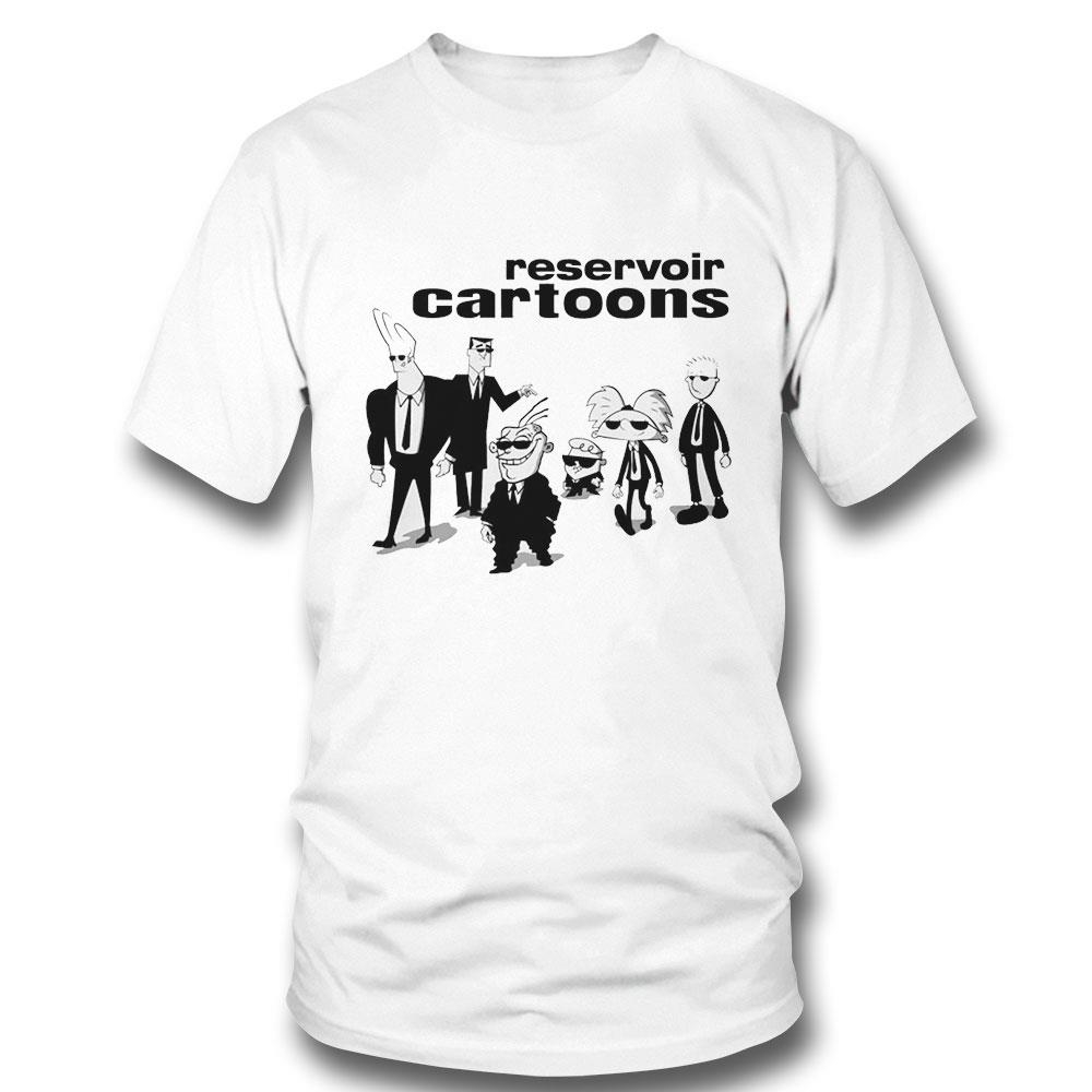 Johnny Bravo Professor Utonium Eddie Dexter Arnold And Doug X Reservoir Dogs Cartoon Shirt