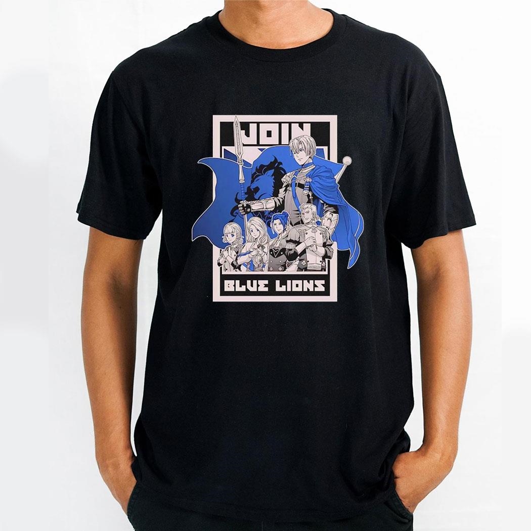 Join Blue Lions Team Game Shirt