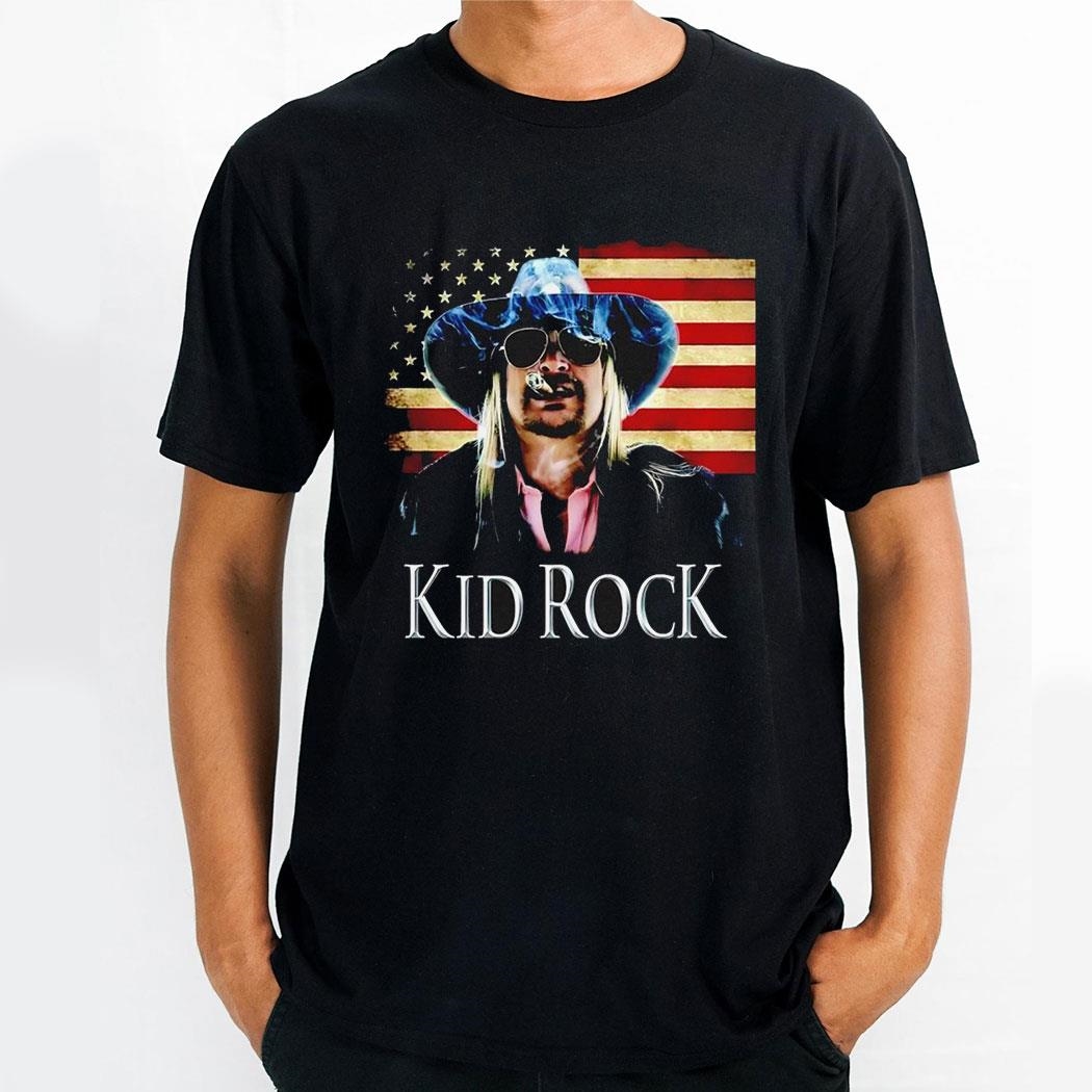 Kid Rock American Flag 2024 Shirt