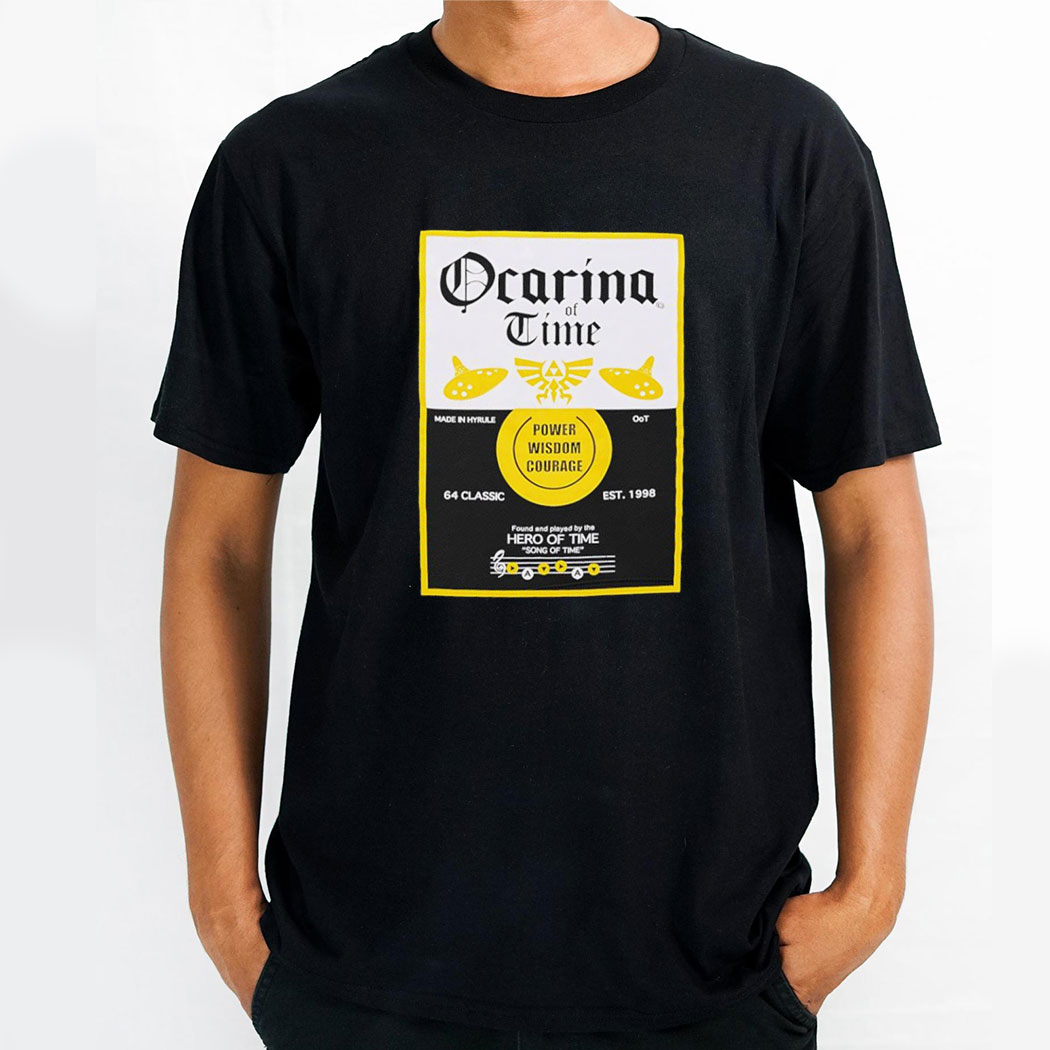 Legend Of Zelda Ocarina Of Time Corona Beer Est 1998 Shirt Hoodie