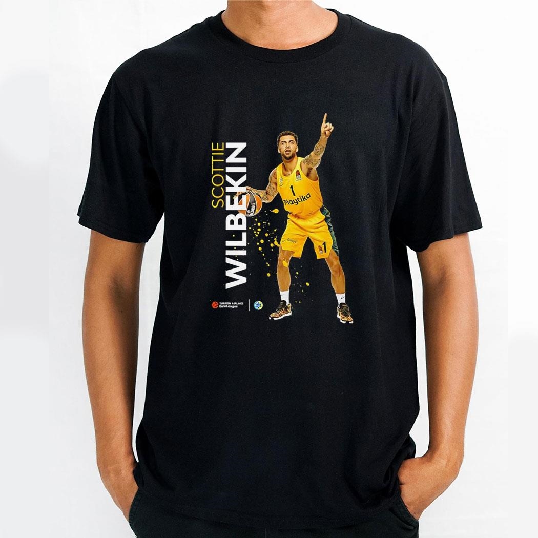 Maccabi Playtika Tel Aviv Scottie Wilbekin Shirt