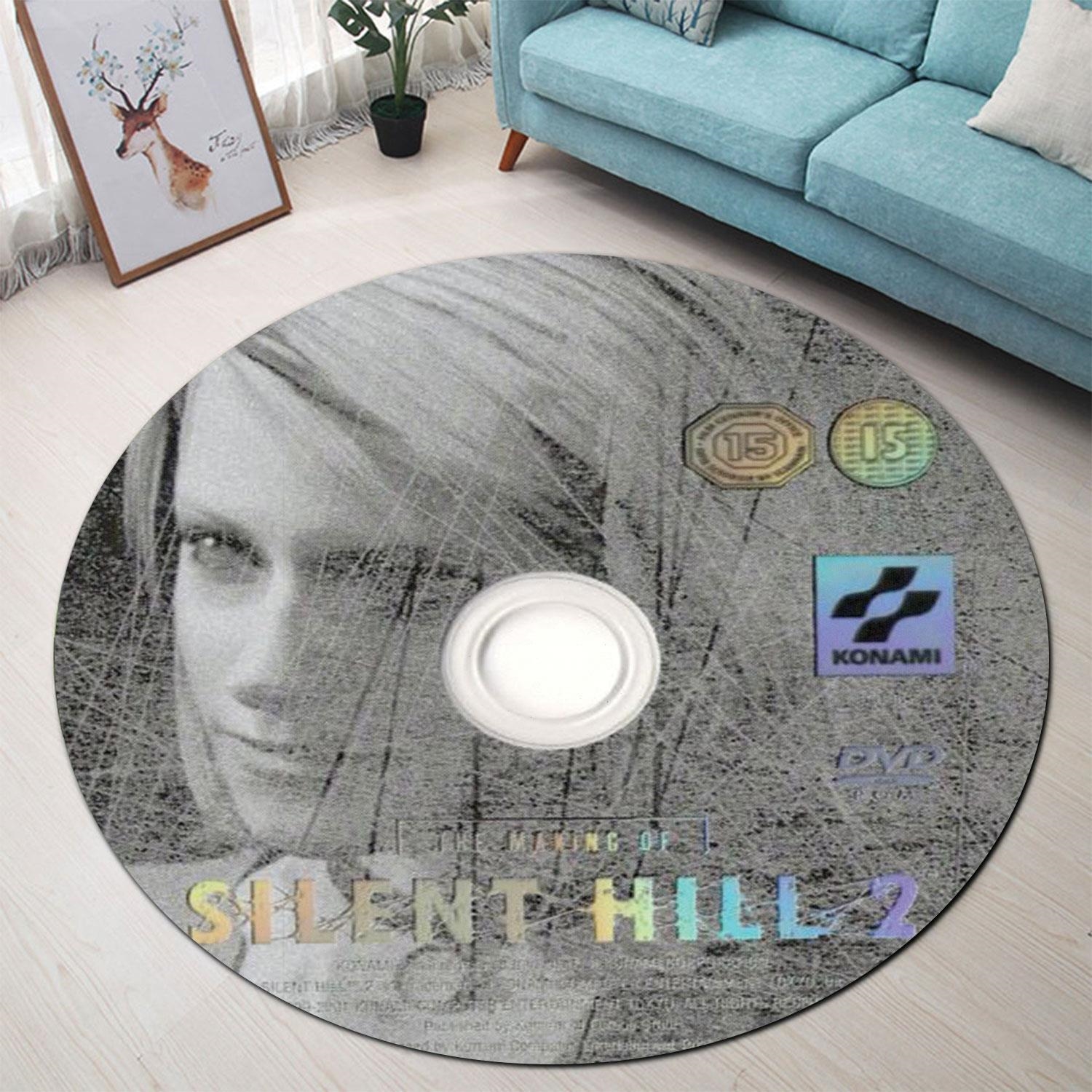 Making Of Silent Hill 2 Disc Round Rug Carpet