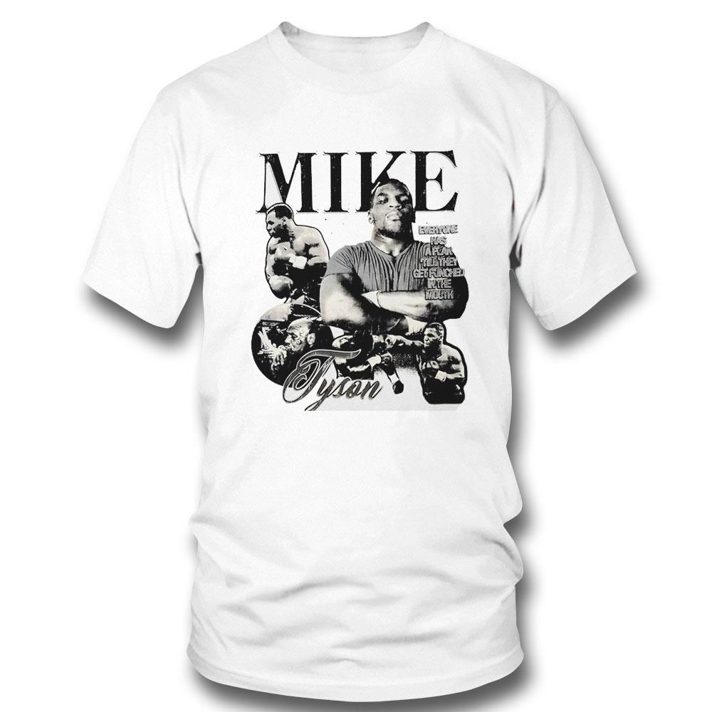 Mike Tyson Everyone Has A Plan Till They Get Punched In The Mouth Vintage Shirt